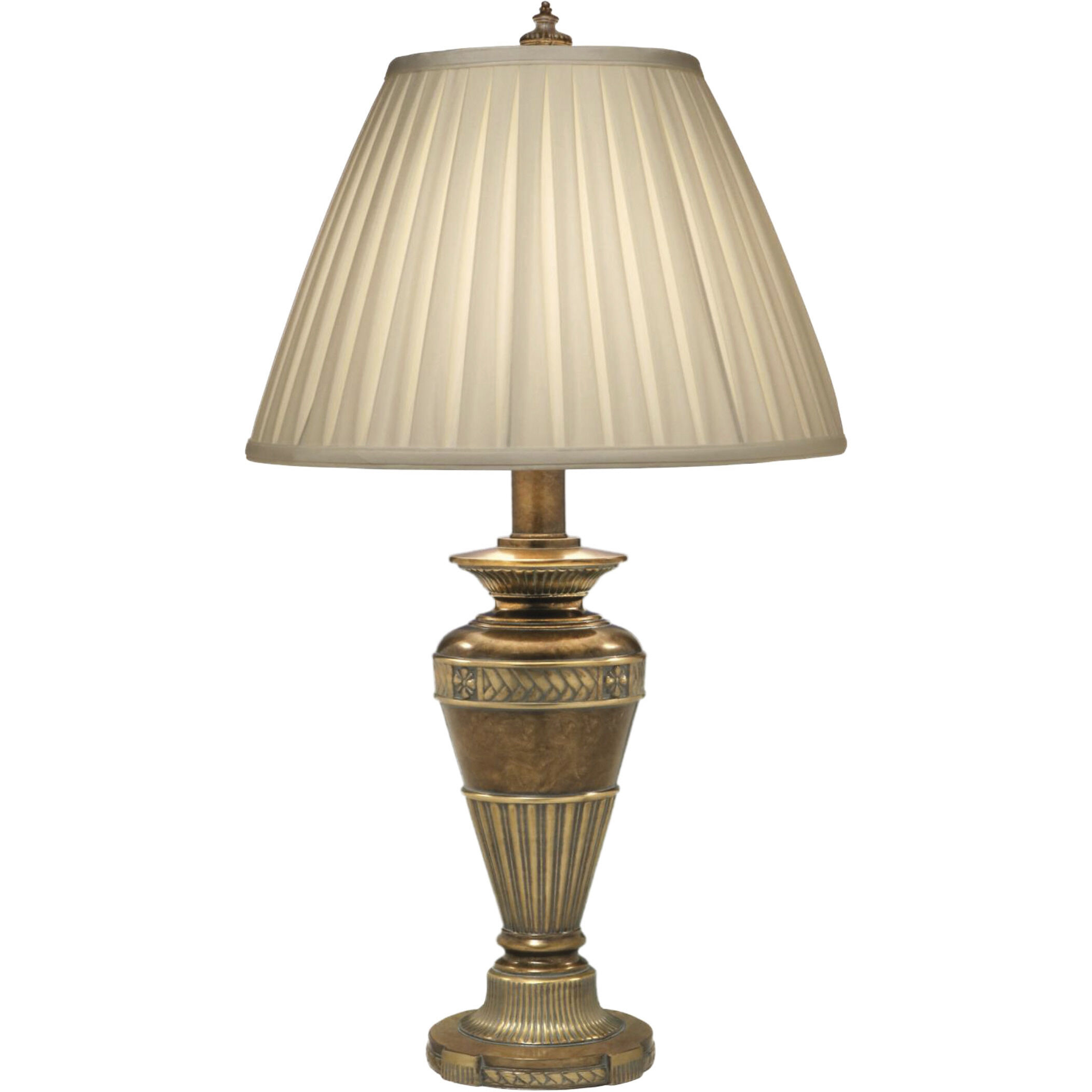 Ellie 32 inch 150 watt Tortoise Shell Table Lamp Portable Light